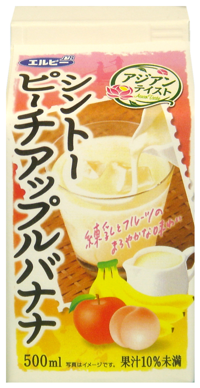 ベトナムの飲み物シントーをイメージしたデザート風飲料 アジアンテイスト シントーピーチアップルバナナ 9月27日 火 新発売 株式会社エルビー ベトナムの飲み物シントーをイメージしたデザート風飲料 アジアンテイスト シントーピーチアップルバナナ 9月27日 火 新発売 株式会社エルビー