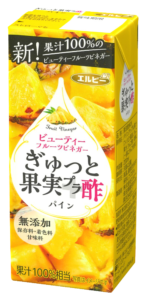 ぎゅっと果実＋酢　パイン