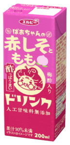 ばあちゃんの赤しそとももドリンク