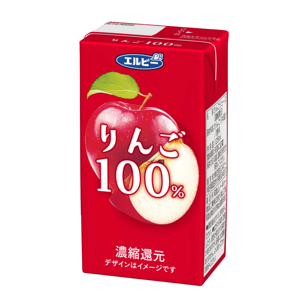 125mlりんご100％ジュース