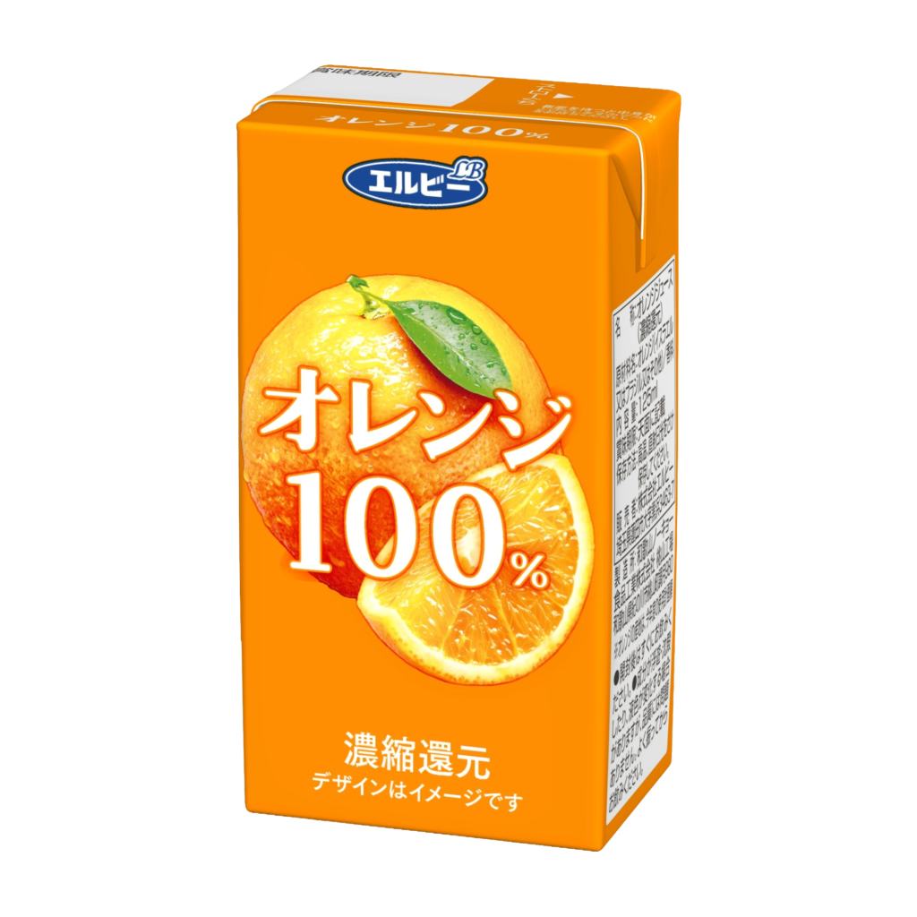 125mlオレンジ100％ジュース