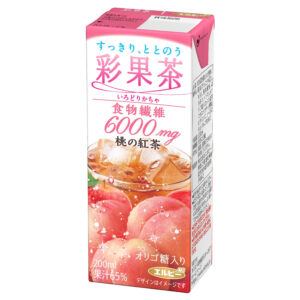 彩果茶　食物繊維6000㎎ ピーチティー200ml